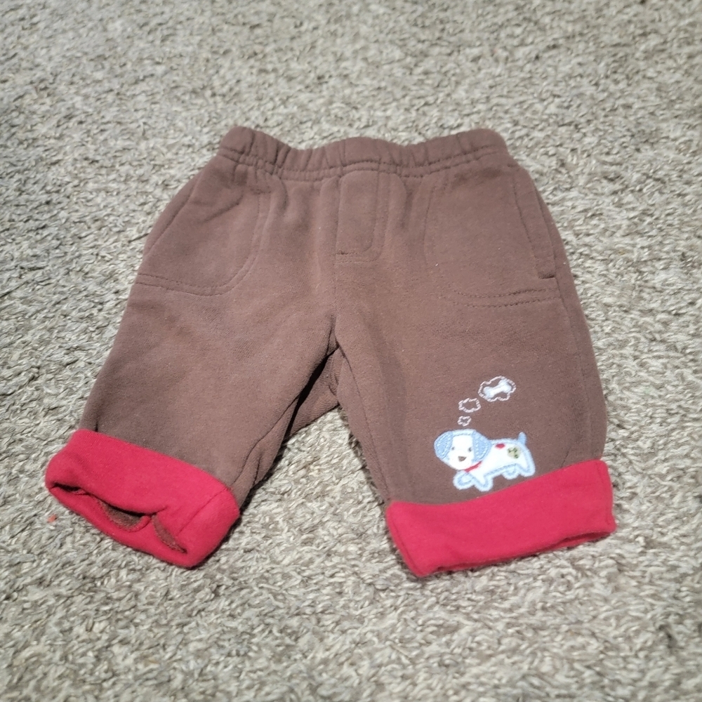 Newborn brown shorts